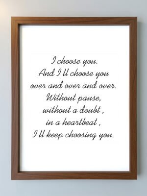 The Custom Engraved Letter