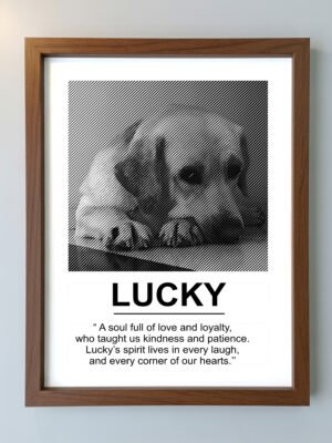 The Engraved Letter Portrait